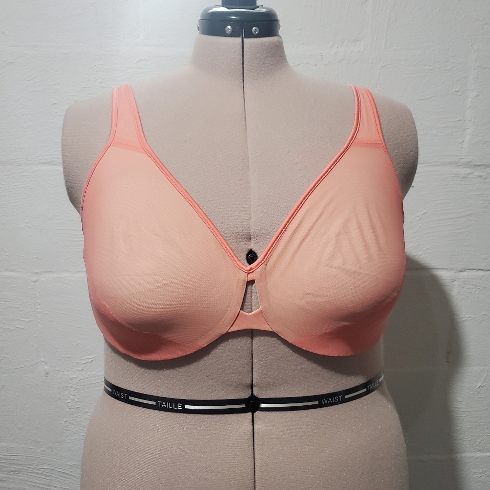 Peach Lightly Lined Bra